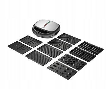 СЭНДВИЧ-ПЕЧАТКА 5-в-1 Вафельница ОРЕХОВАЯ ПЕКА ГРИЛЬ ТОСТЕР