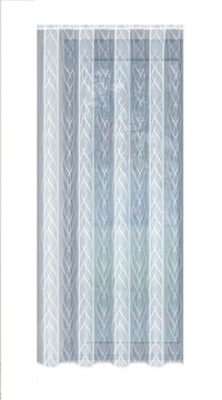 BIAŁA FIRANA żakardowa 253381 z tunelem 250 x 200