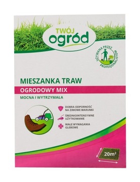 Trawa mieszanka traw Twój Ogród 40 m² 1 kg Ogrodowa