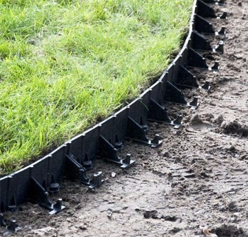 КРОМКА ГАЗОНА 12М 7,8 СМ +36 САДОВЫХ АНКЕРОВ ПАЛИСАД ЭКО БАРДЕР