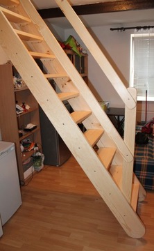 ВНУТРЕННЯЯ РЕГУЛИРУЕМАЯ ЛЕСТНИЦА, РЕГУЛИРУЕМАЯ, 416x70см