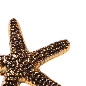 Настольные кольца для салфеток, украшение, держатель для колец для салфеток, украшение из сплава с морской звездой