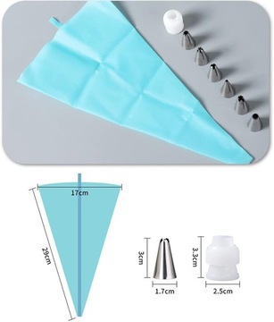 КОНДИТЕРСКИЙ РУКАВ ПОДАРОК ​​МАМЕ + БЕСПЛАТНЫЙ НАБОР