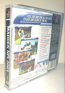 Игра MADDEN NFL 2001 для Sony PlayStation (PSX) 3XA