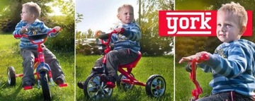 ЙОРКСКИЙ СИНИЙ 3-КОЛЕСНЫЙ ВЕЛОСИПЕД