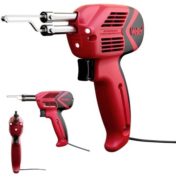 Трансформаторный паяльник 100/140Вт 230В 3xLED WELLER GERMANY + всасывание