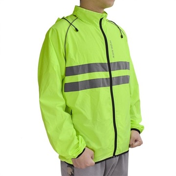 Мужчины Женщины Велосипедная куртка повышенной видимости