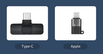 БЕСПРОВОДНОЙ МИКРОФОН USB-C ANDROID IOS