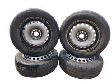 4× DISK OCELOVÝ RENAULT KANGOO II OD 2008R- 6.0" X 15" 5X108 ET 44