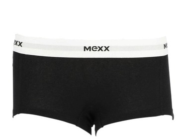 Bawełniane majtki hipster damskie czarne Mexx M