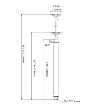 РУЧНОЙ НАСОС ДЛЯ СЛИВА ТОПЛИВА, МАСЛА, ВОДЫ И ВОЗДУХА С ЯХТ/СУДОВ