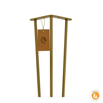 MORIA DESIGN 4 x Металлические мебельные ножки Ножки стола-шпильки 71 см, 10 золотых