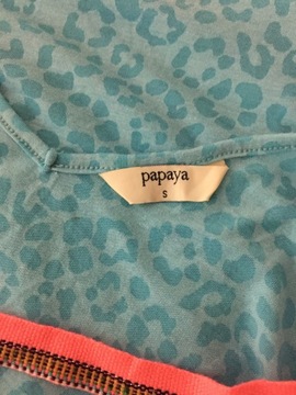 Papaya letnia tunika w panterkę S *PW585*
