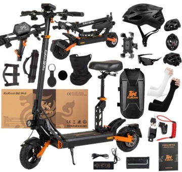KuKirin G2 Pro Elektrické vozidlo 1000W 48V 15.6AH 45KM/H 58KM +9 Dárek