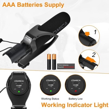 Конденсаторный микрофон COMICA CVM-V30 PRO