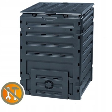 Компостирующий контейнер Garantia Composter ECO Master 450L черный