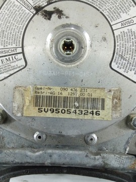 E940 ULOŽENÍ VZDUCHOVÁ CORSA B 090436231