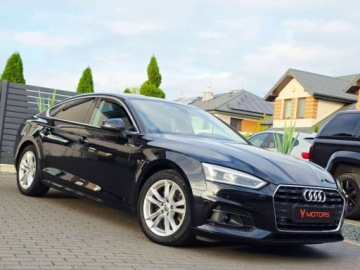 Audi A5 F5 Sportback 2.0 40 TDI 190KM 2019 Audi A5 Sportback Sportback___2.0TDi S-tronic Sport FULL LED Skora Navi Ke, zdjęcie 4