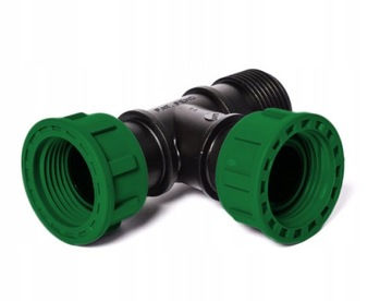 Trójnik Swivel POM F-F-M (GW, GW, GZ) 1