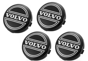 VOLVO 4szt DEKIELKI KAPSLE DEKLE ALUFELG 64mm/61mm