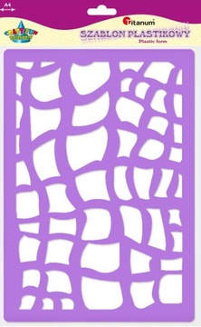 Szablon 21 x 29,5 cm - SPĘKANIA