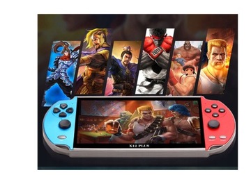 ПОРТАТИВНАЯ КОНСОЛЬ X12 PLUS 5000 ИГР 16 ГБ 7 ДЮЙМОВ ПОЛЬСКОЕ МЕНЮ