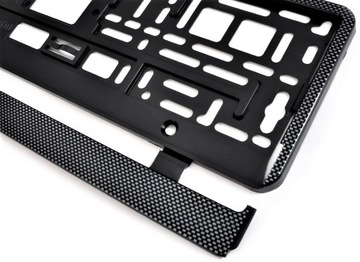 CARBONOWA PODKŁADKA RAMKA TABLICY REJESTRACYJNEJ