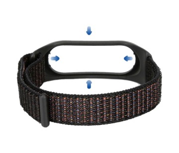 Оригинальный ремешок iStrap Xiaomi Mi Band 3/4/5/6 Розовый