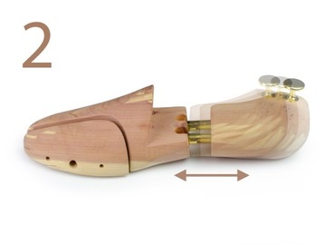 PRAWIDŁA DO BUTÓW CEDEKOWE PARA R. 38-39 MASSIDO NATURALNE I ANTYBAKTERYJNE