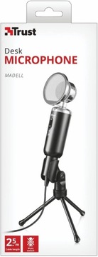 Настольный микрофон Траст для игры на ноутбуке ПК