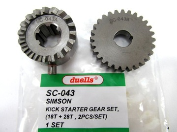 Tryb tryby kopniaka DUELLS startera Simson SR50