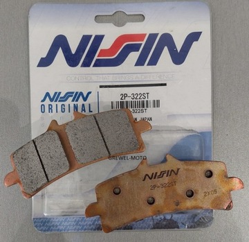 NISSIN 2P322ST klocki hamulcowe Aprilia Ducati KTM Triumph GSX-R 2P-322ST
