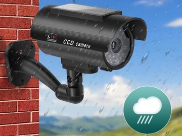 DUMP ИК-СВЕТОДИОДНЫЙ МОНИТОРИНГ СОЛНЕЧНАЯ НАРУЖНАЯ НАСТЕННАЯ КАМЕРА С МИГАЮЩИМ СВЕТОДИОДОМ