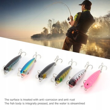 Плавающая искусственная приманка-карандаш Topwater