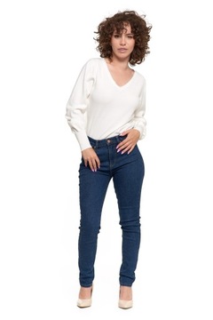 ДЖИНСЫ СКИННИ ЖЕНСКИЕ УЗКИЕ ДЖИНСЫ С ВЫСОКОЙ ПОСАДКОЙ MORAJ 42