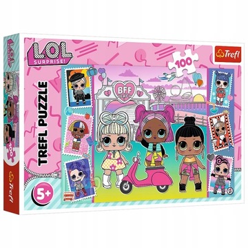 Puzzle tradycyjne Trefl L.O.L. Surprise 100 el