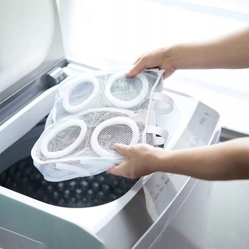 Сумка-органайзер, сетчатая многоразовая сумка для стирки обуви, нижнего белья