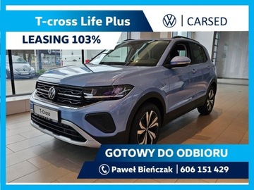 Volkswagen T-Cross SUV Facelifting 1.0 TSI 115KM 2026 Volkswagen T-Cross Life Plus TSI 116KM DSG7Climatronic Adaptacyjny tempoma