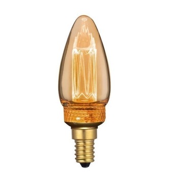 V-TAC Żarówka LED 2W EDISON RETRO E14 Bursztynowa
