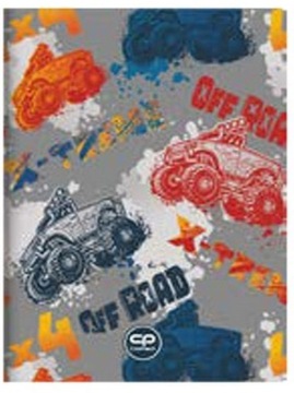 ZESZYT A5 PP 60k w kratkę CoolPack OFFROAD