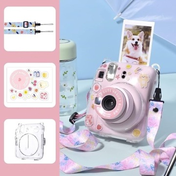 Чехлы для INSTAX Mini 12 + наклейки