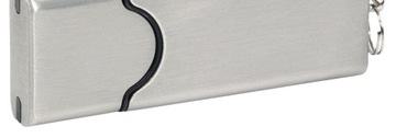 PENDRIVE REKLAMOWY USB z logo metalowy PDm-4 32GB Z GRAWEREM 10 SZT