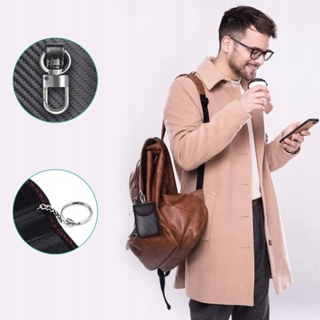 2 чехла для ключей, защита RFID без ключа