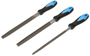 PILNIK ZE STALI WĘGLOWEJ 3 SZT DO METALU 30 CM