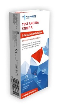 Test Angina Streptococcus paciorkowce na anginę A 1 szt.