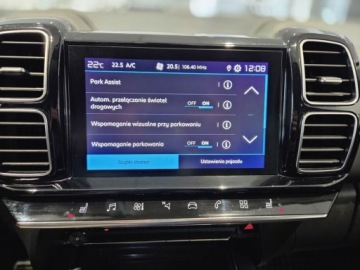 Citroen C5 Aircross SUV Facelifting 1.2 PureTech 131KM 2023 Citroen C5 Aircross 1.2 PureTech MAX EAT8 130KM SalonPL Gwarancja Dealer V, zdjęcie 24