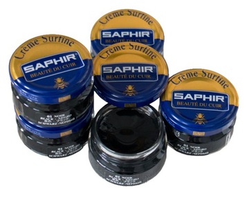 SAPHIR POMMADIER PASTA KOLORYZUJĄCY KREM CZARNY 01