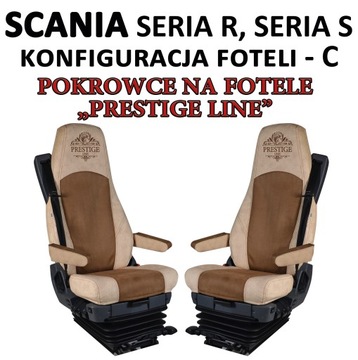 Чехлы на сиденья PRESTIGE LINE SCANIA R, S SERIES
