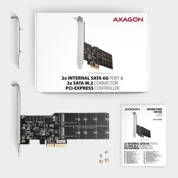PCES-SA4M2 Контроллер PCIe 2 внутренних+,&