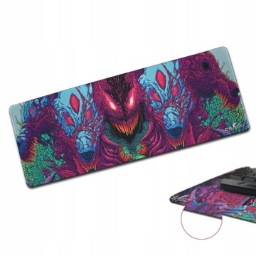 Podkładka pod mysz duża HYPER BEAST CS GO 80x30cm